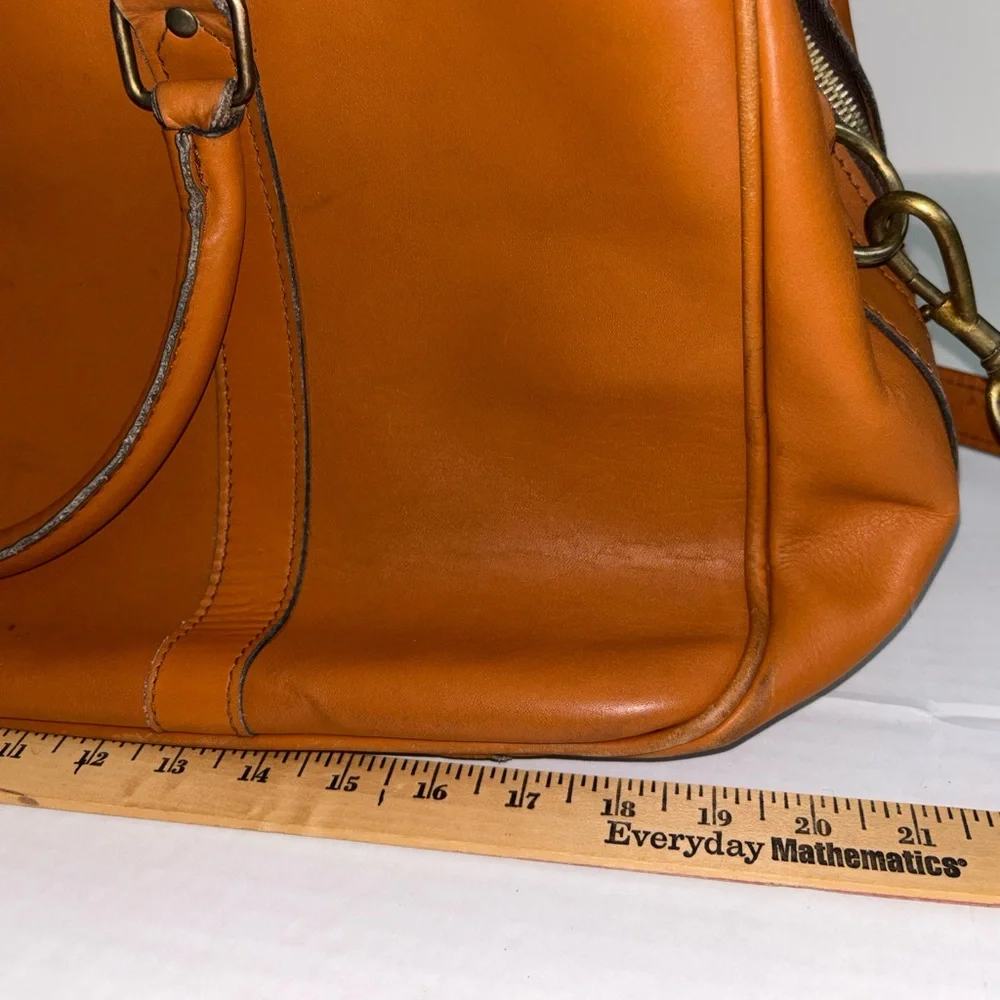 Vintage Condor USA Classic Brown Leather Men's Travel Bag